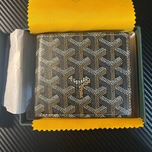 🏷️ Goyard Victoire bifold wallet in Black Goyardine